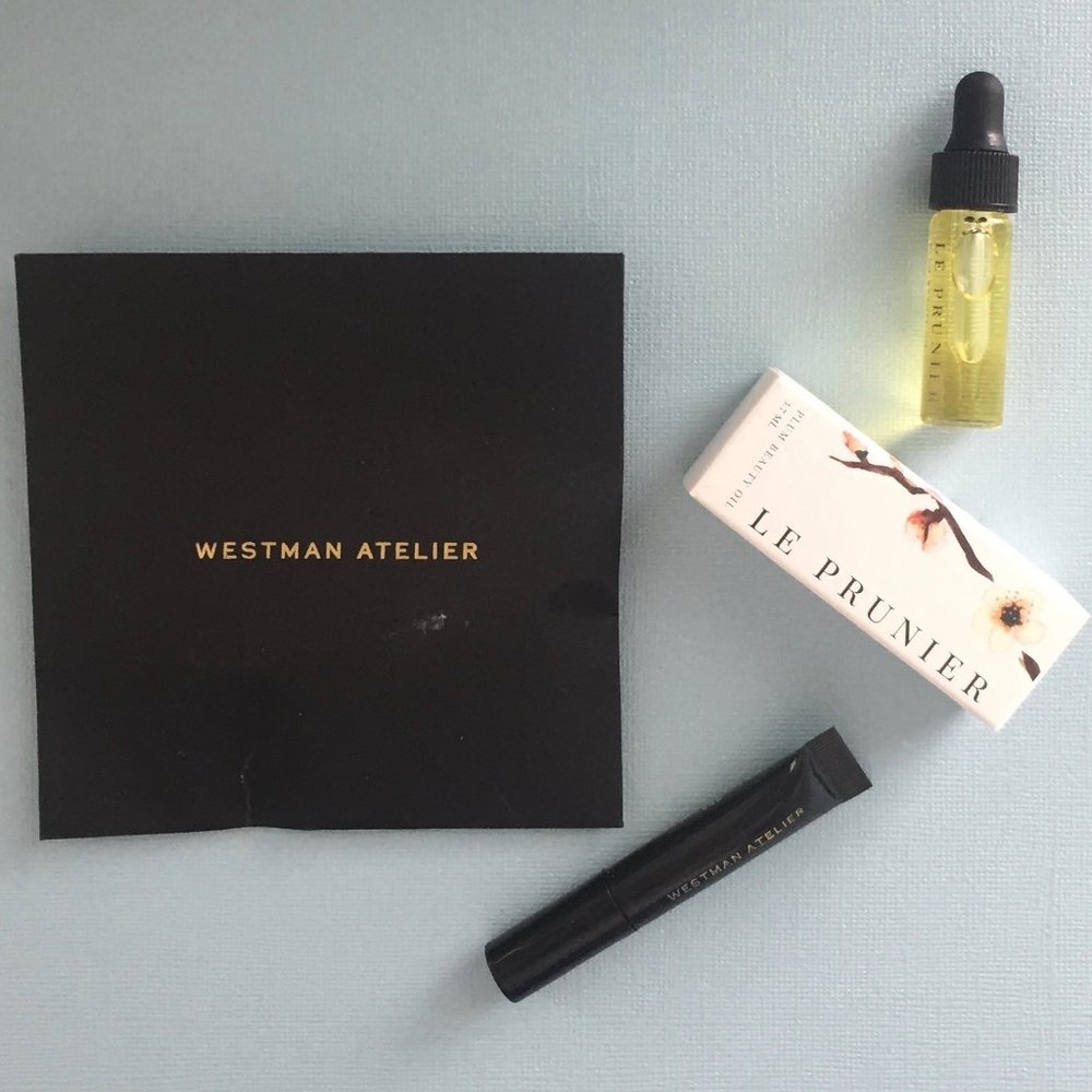 Mini Westman Atelier mascara and Le Prunier Oil